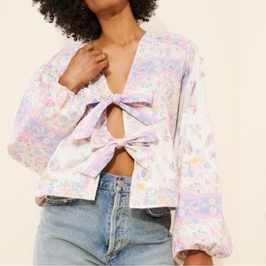 Sissel Edelbo Pastel Bow Top